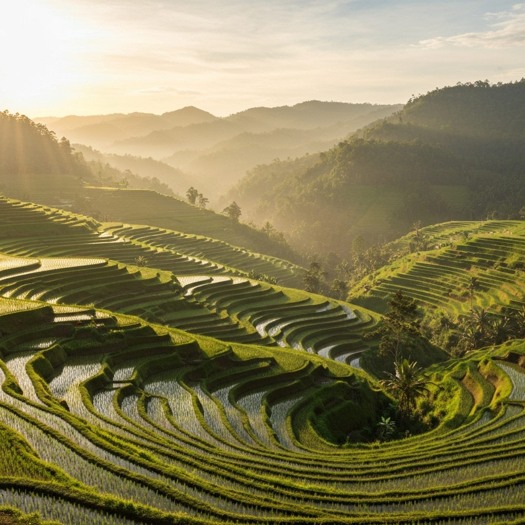 View of Bali, Indonesia